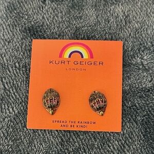 GOLDEN KURT GEIGER EARRINGS